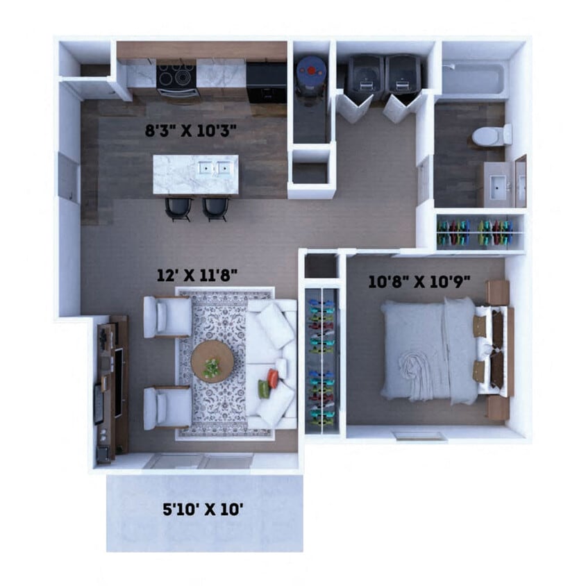 Floor Plan - A1 - The Alum