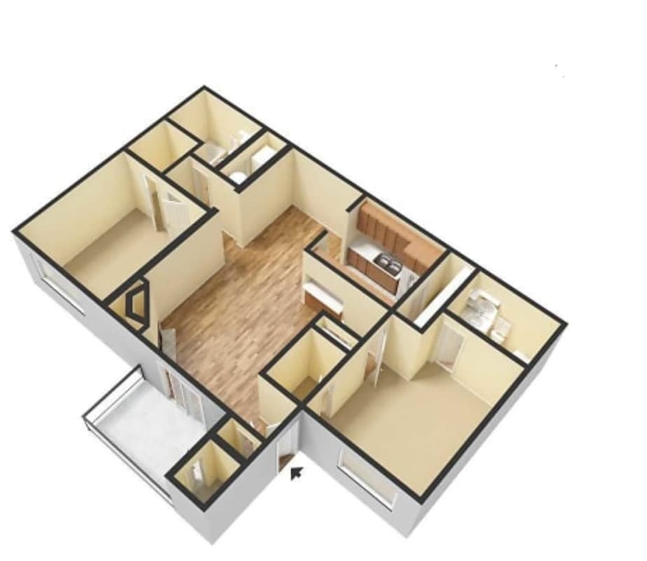 Floor Plan - B2 Timberline