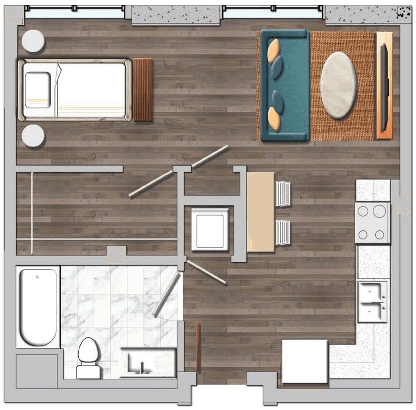 Floor Plan - Studio C1
