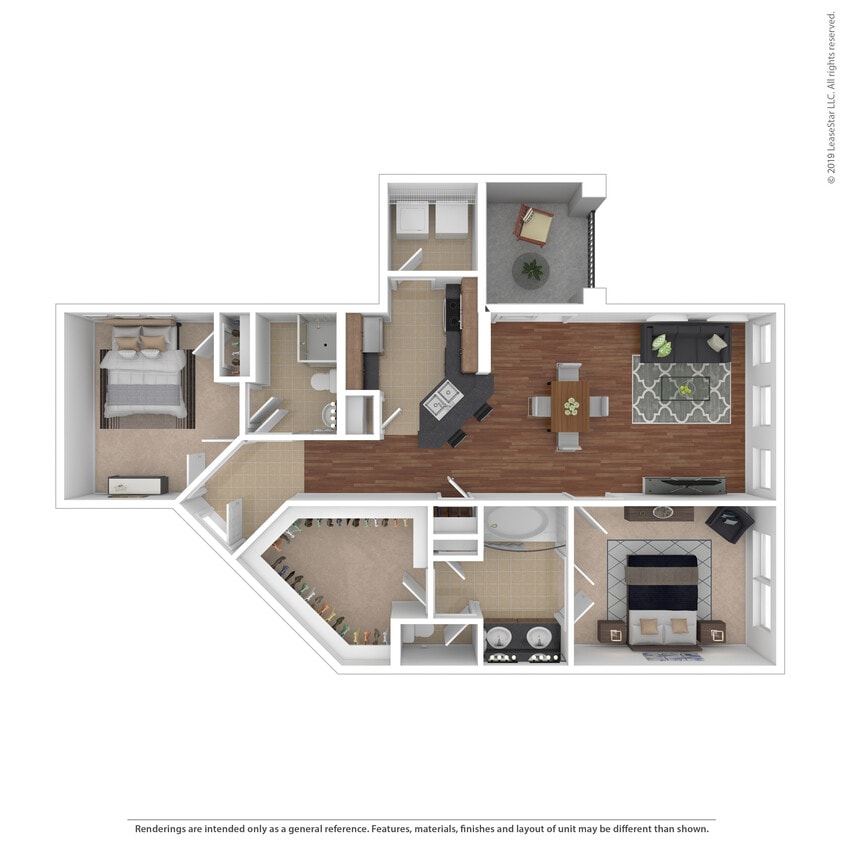 Floor Plan - 1E