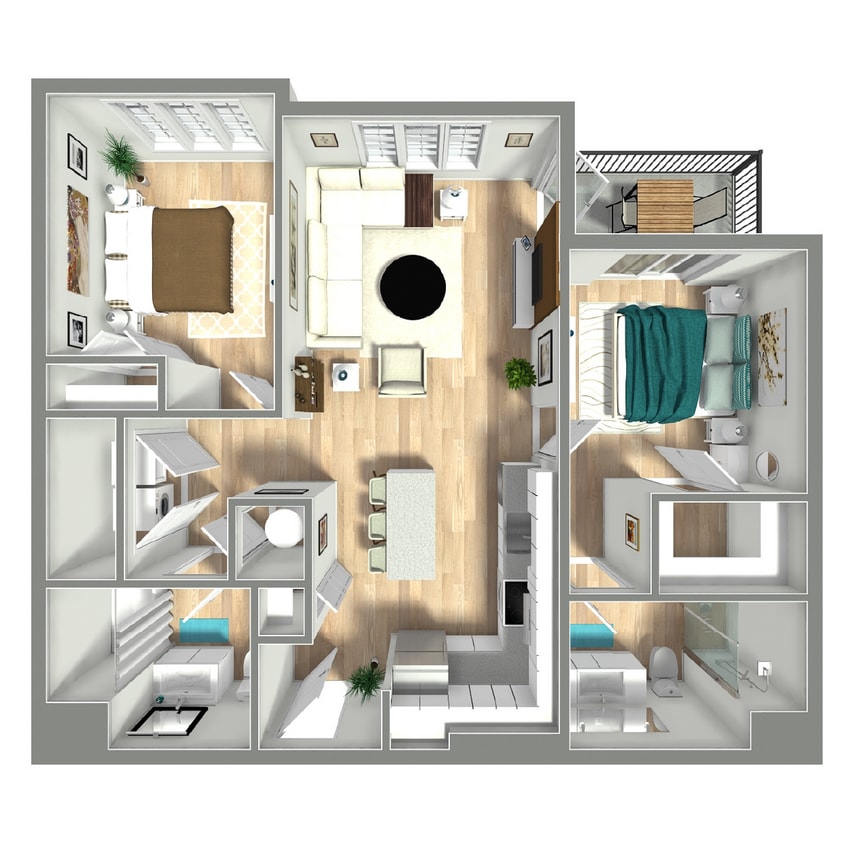 Floor Plan - B1-B