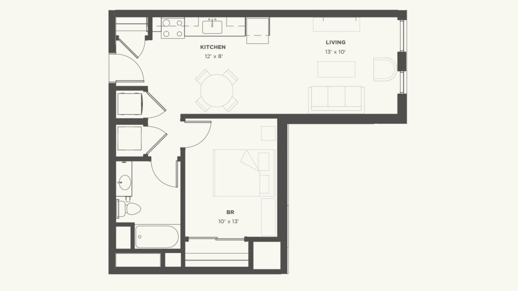 Floor Plan - Cortes - Luxury Apartment