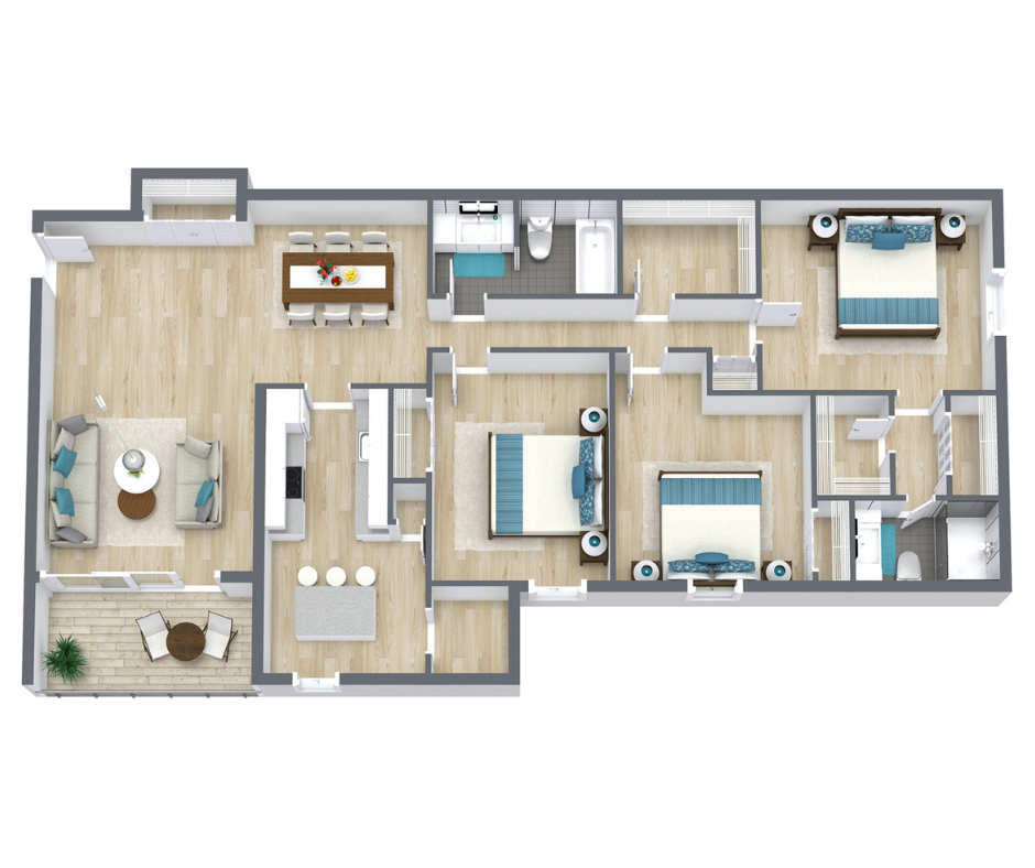 Floor Plan - Virginia Renovated