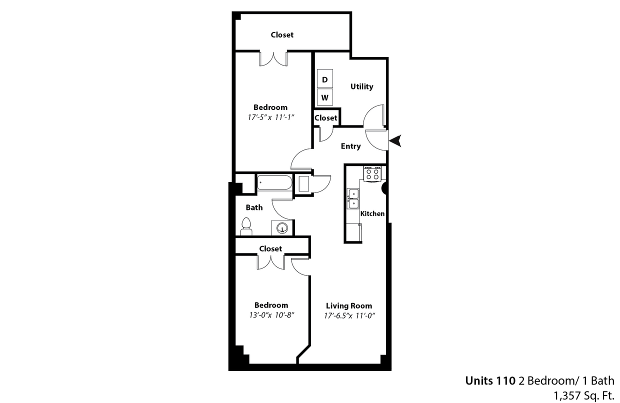 Floor Plan - The Lombardy