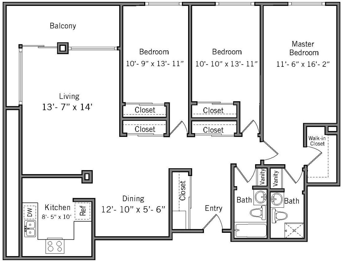 Floor Plan - 3A