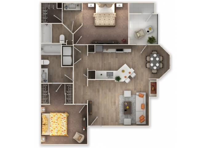 Floor Plan - Brittany