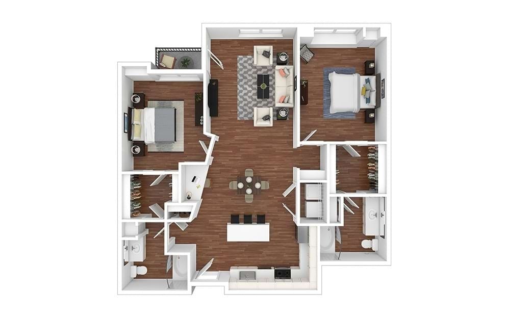 Floor Plan - Seagreen - Classic