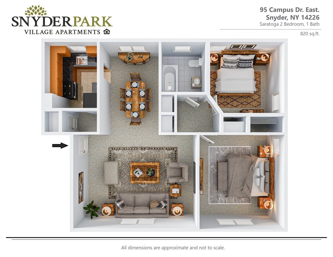 Saratoga Floor Plan - Saratoga