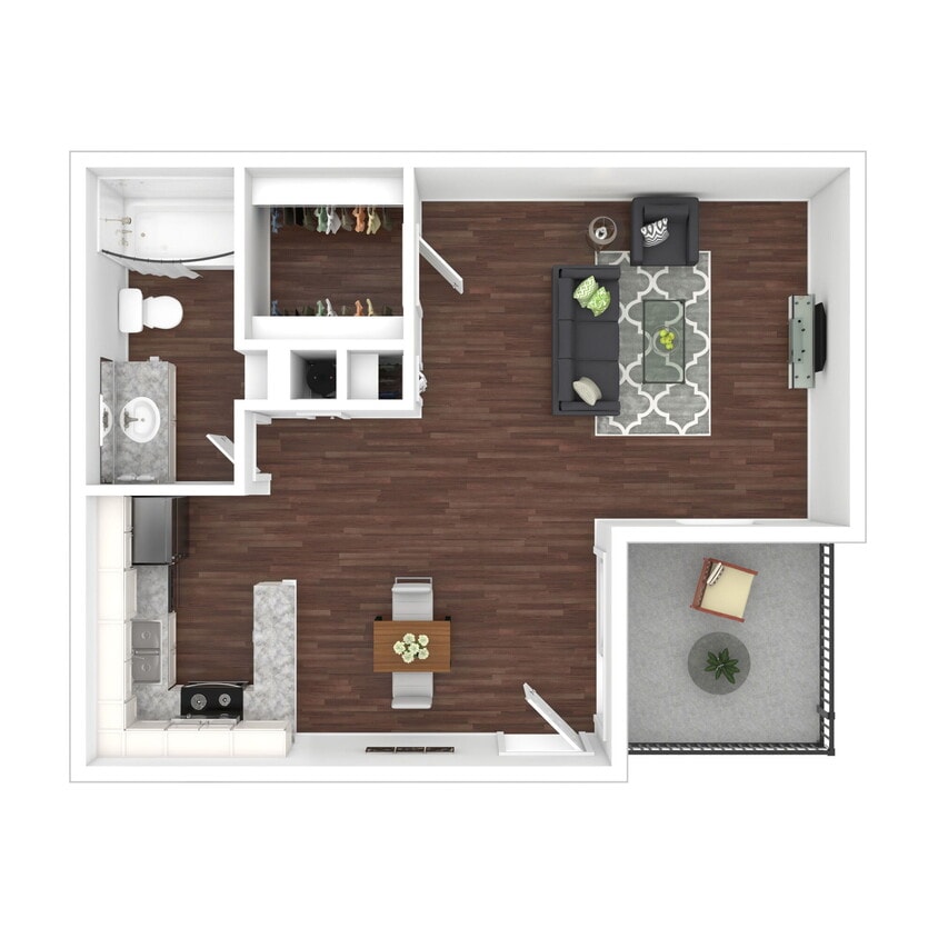 Floor Plan - Ox1U (Buena Vista II)