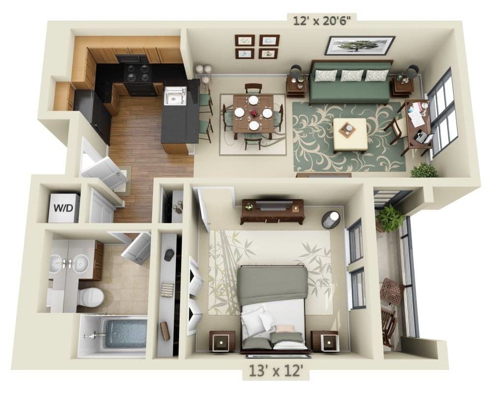 Floor Plan - Balboa A1B