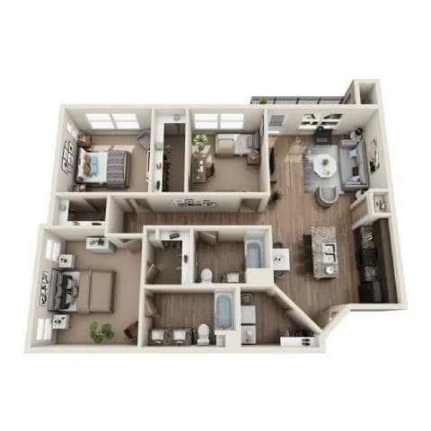 Floor Plan - Mirror Lake