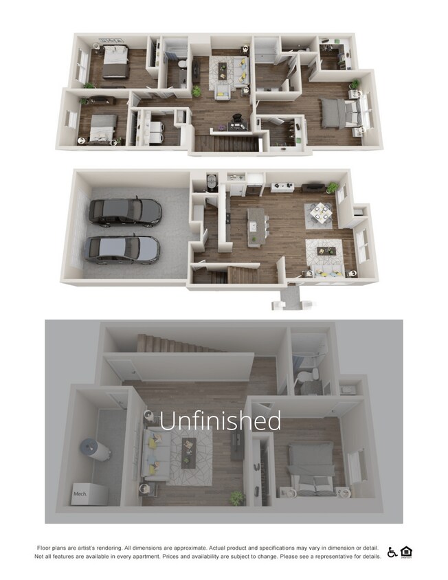 Floor Plan - Riva (unfinished basement)