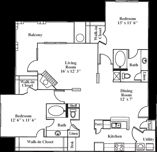 Dvorak - Dvorak - 2 bed 2 bath - Renovated