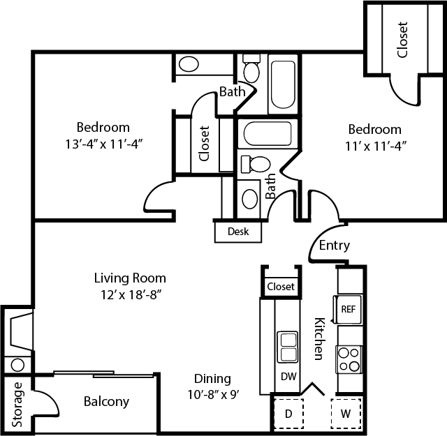 Floor Plan - PLA - B1