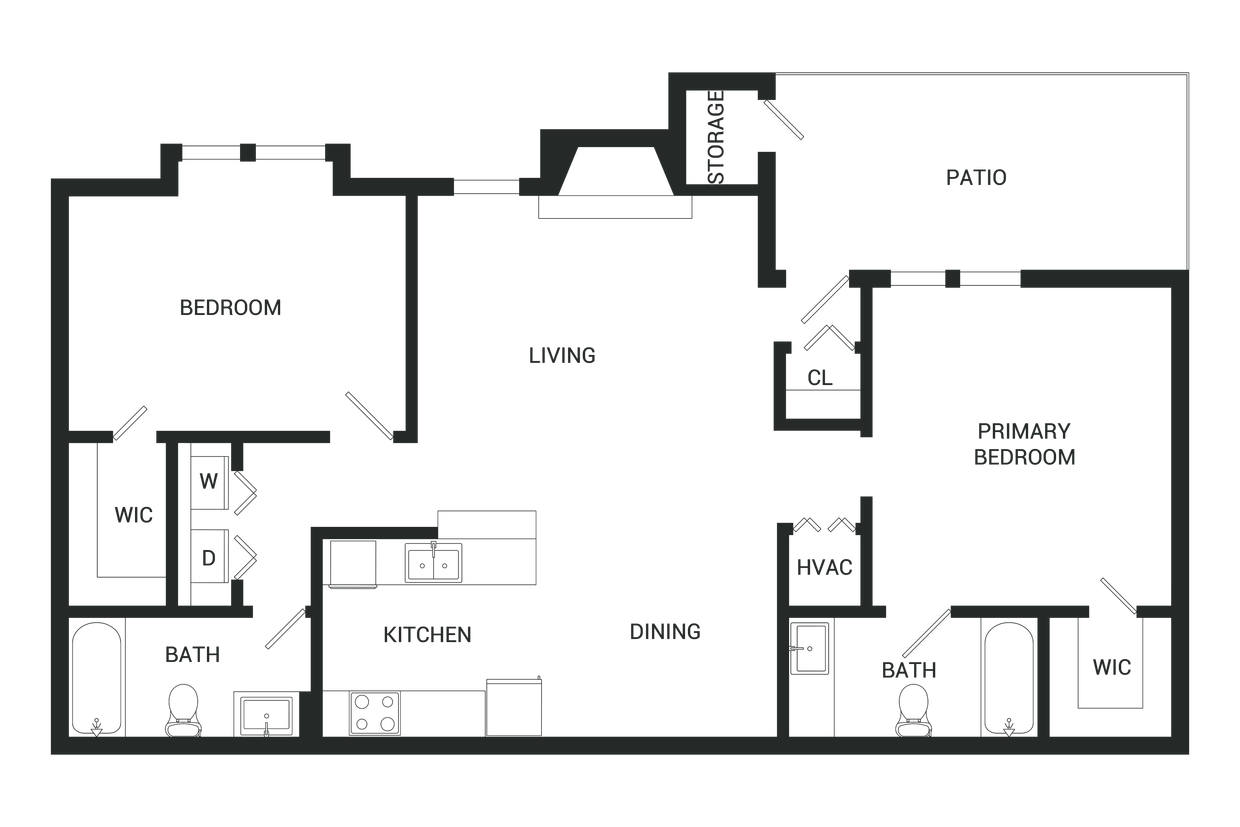 Floor Plan - The Trellis