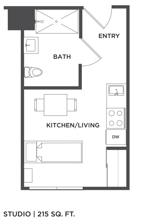 Floor Plan - Studio B