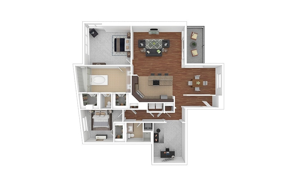 Floor Plan - The Victory Park