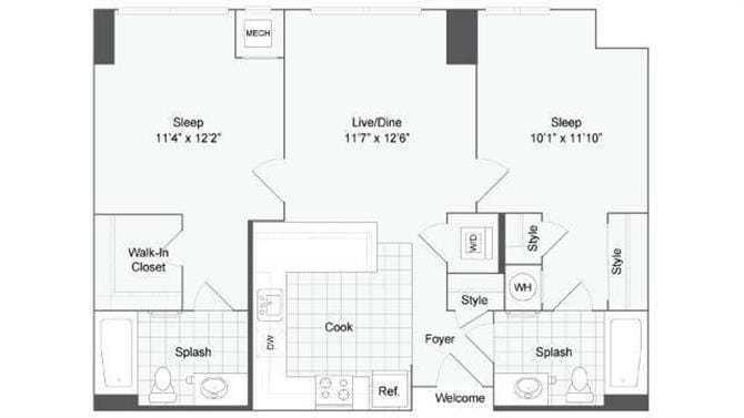 Floor Plan - Chelsea
