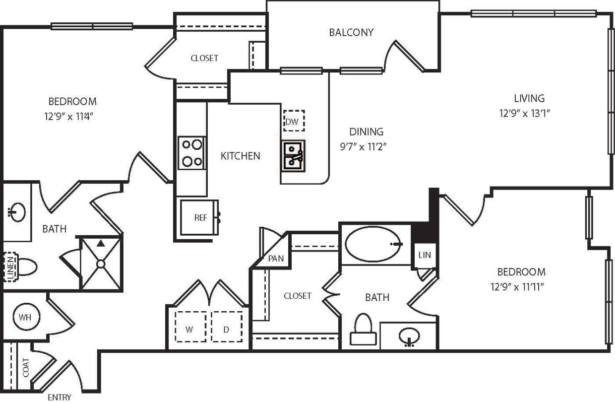 Floor Plan - B2D