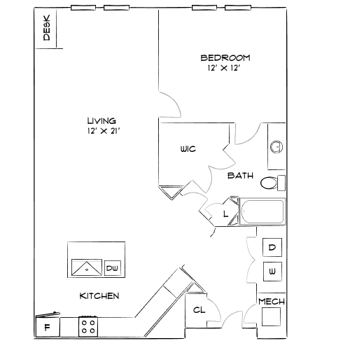 Floor Plan - Design 1D