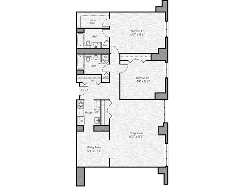 2BR/2BA - B12P
