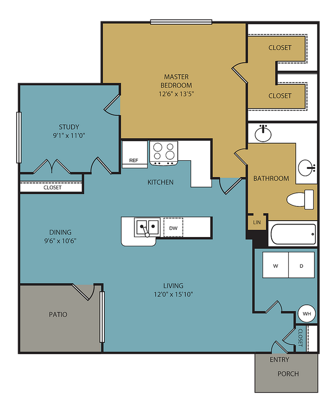 B5R Drake Floor Plan - B5R