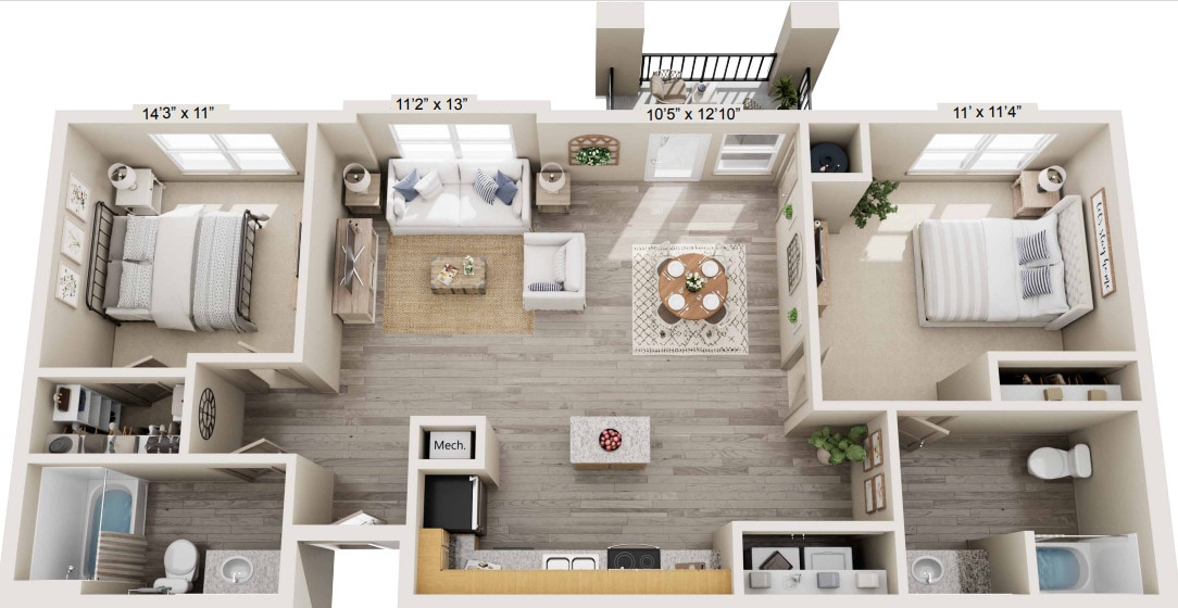 Floor Plan - B1-MKT