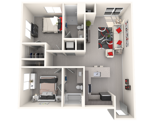 Floor Plan - The Lightrail
