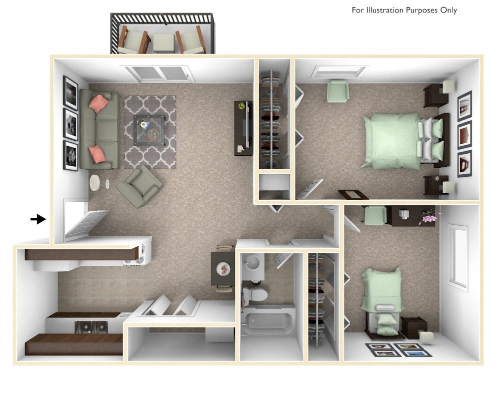 Floor Plan - Marigold at Great Oaks