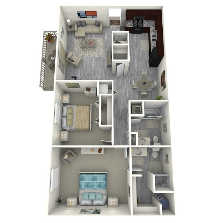 Floor Plan - The Valentino