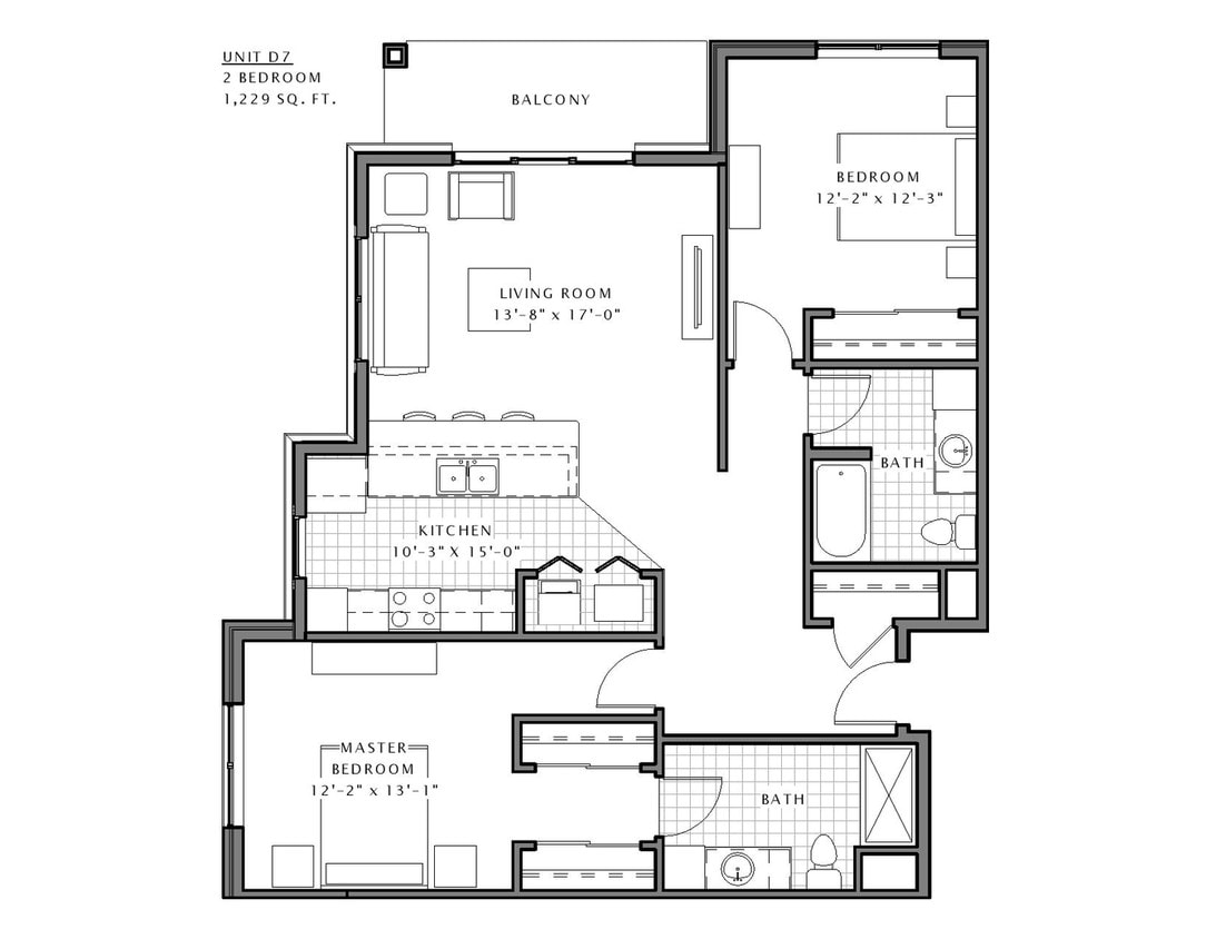 D7 - 2-bedroom D7
