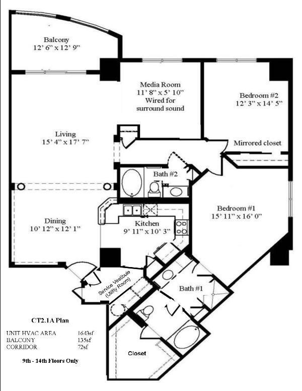 Floor Plan - CT2.1A