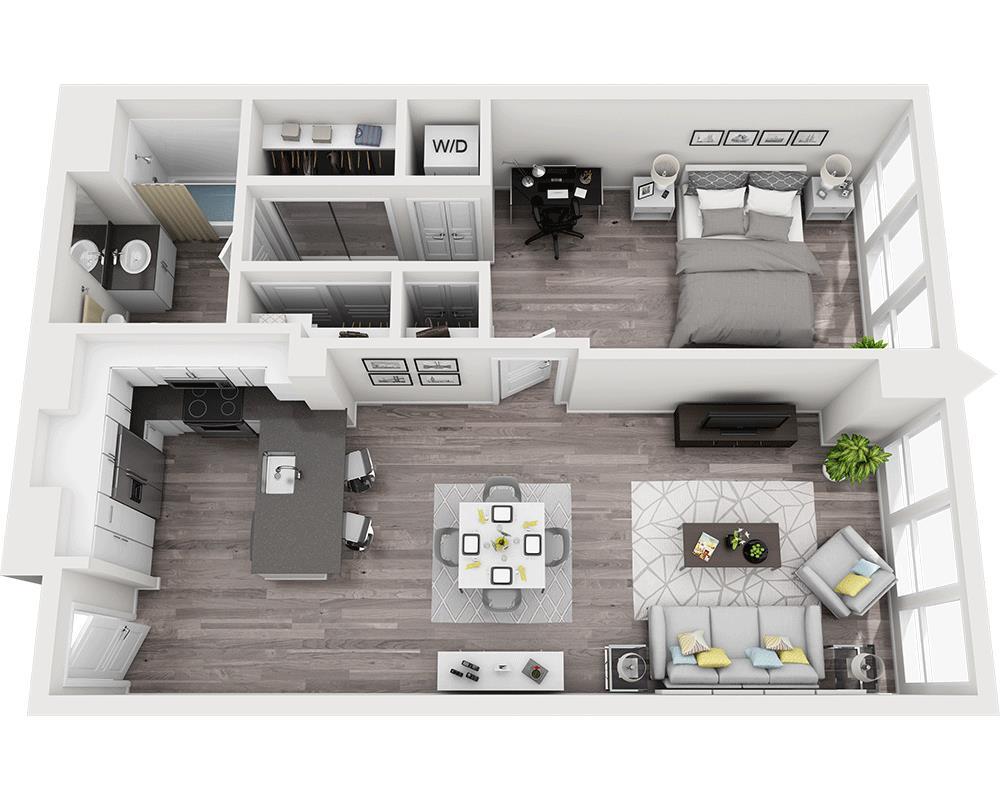 Floor Plan - Plan A1E