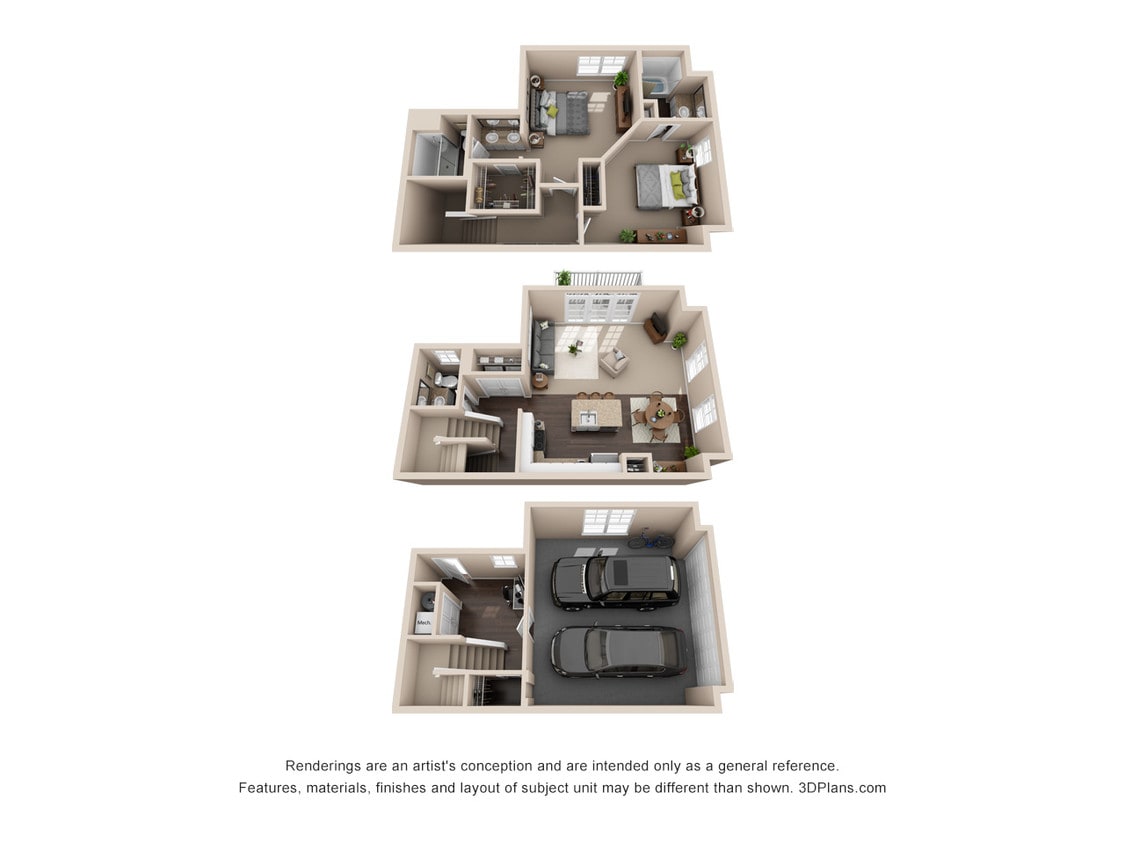 Floor Plan - The Lindbergh