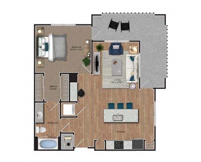 Floor Plan - 1C