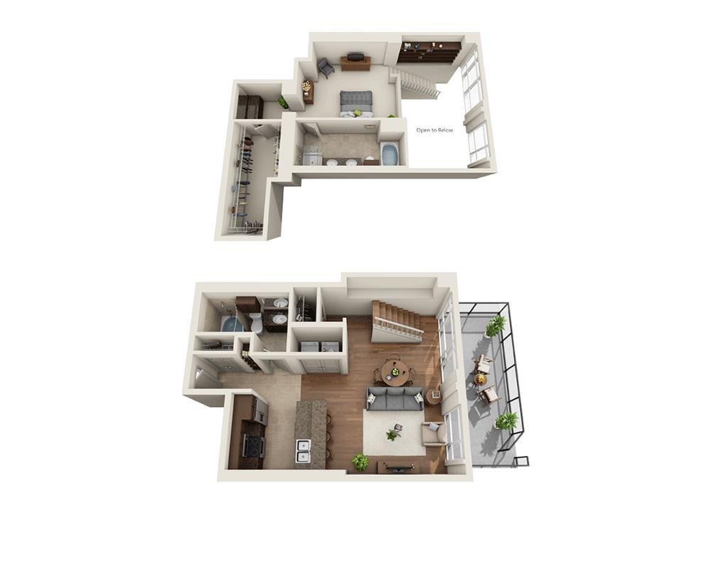 Floor Plan - Plan TH2 (A2BT)