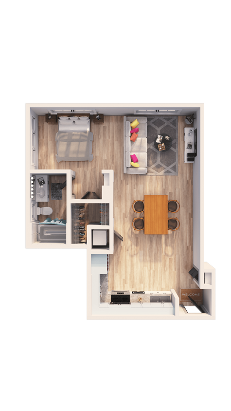 Floor Plan - A1C