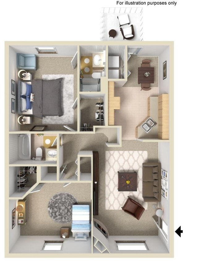 Floor Plan - Phase I End 