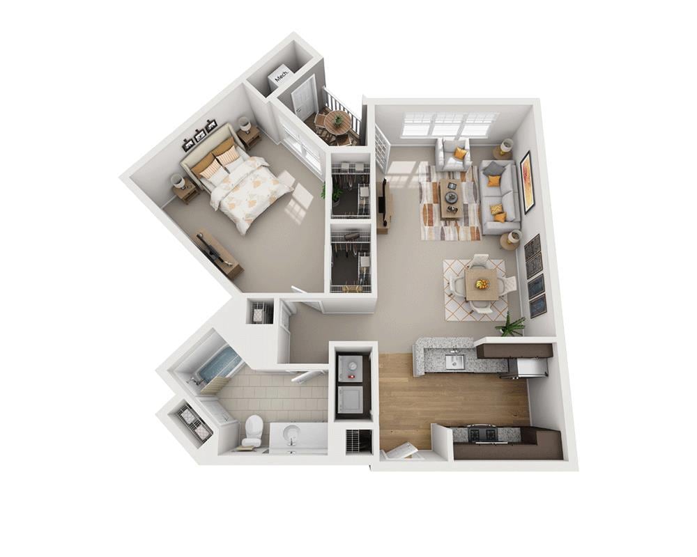Floor Plan - Arbor Meadows (A1F/A1G/A1H)