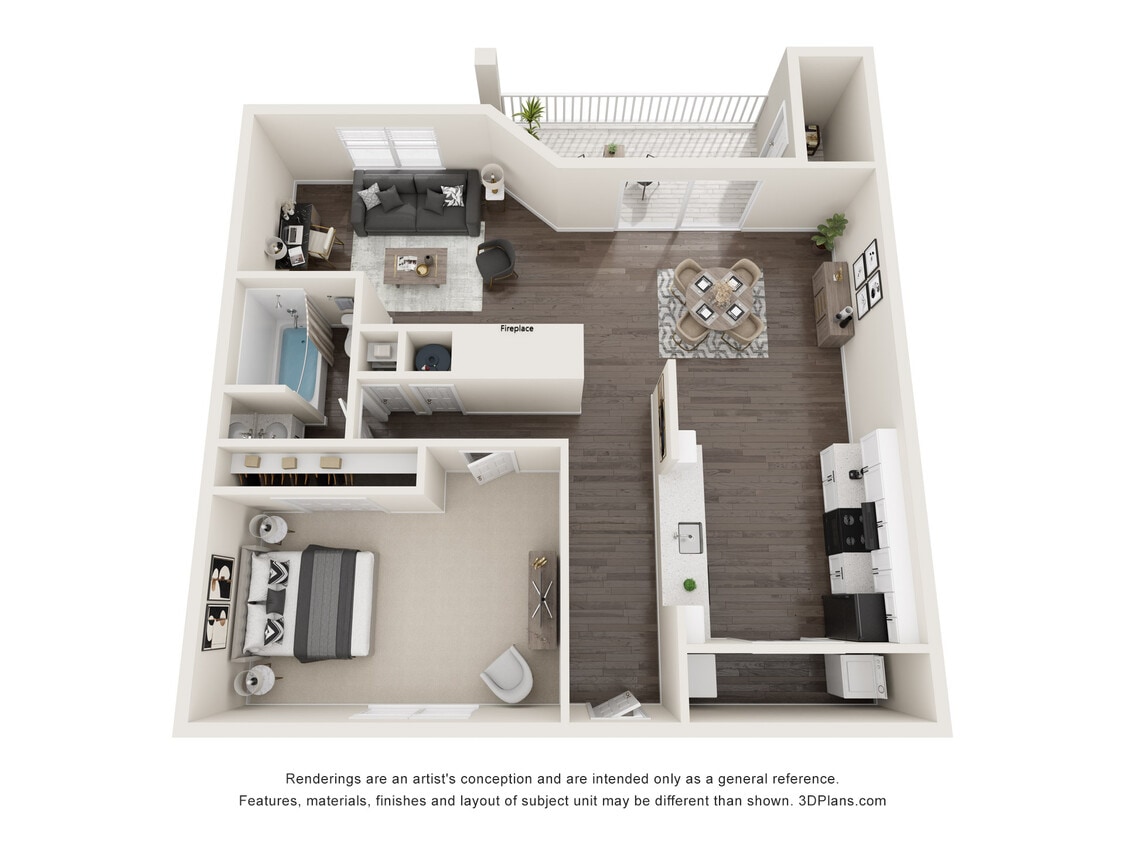 Floor Plan - The Reedy A1B