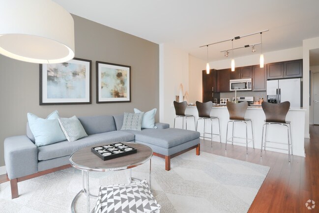 1 BR, 1 BA - Living Room - 1225 Old Town