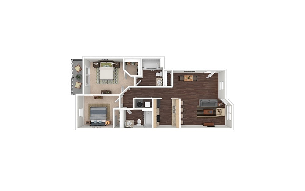 Floor Plan - Lavender - Classic