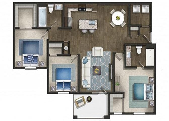 Floor Plan - The Oak