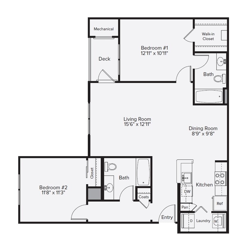 Floor Plan - BF2-1016