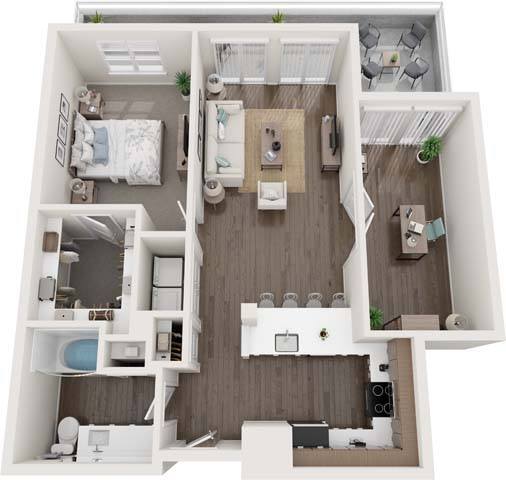 Floor Plan - A1WD