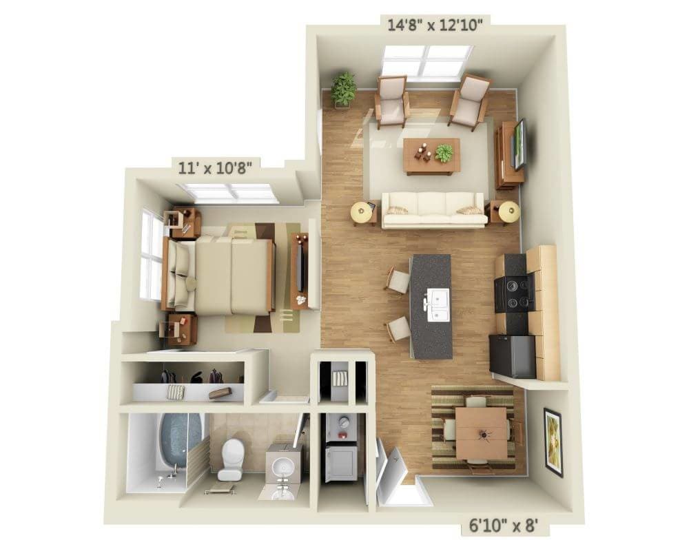 Floor Plan - Lakeside - Milano