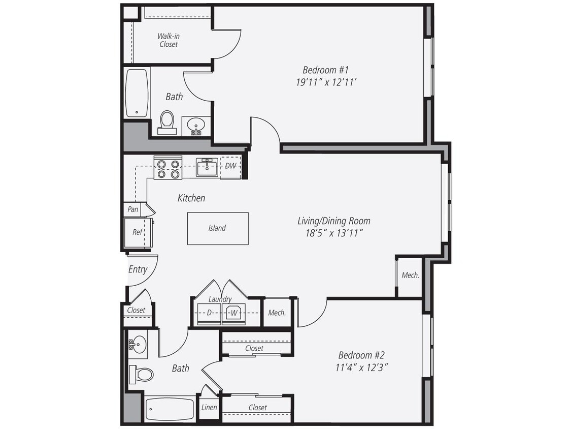 Floor Plan - B3-1132