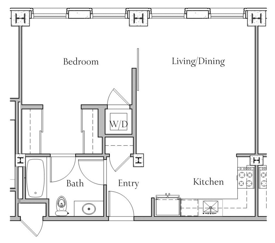 Floor Plan - Floorplan E