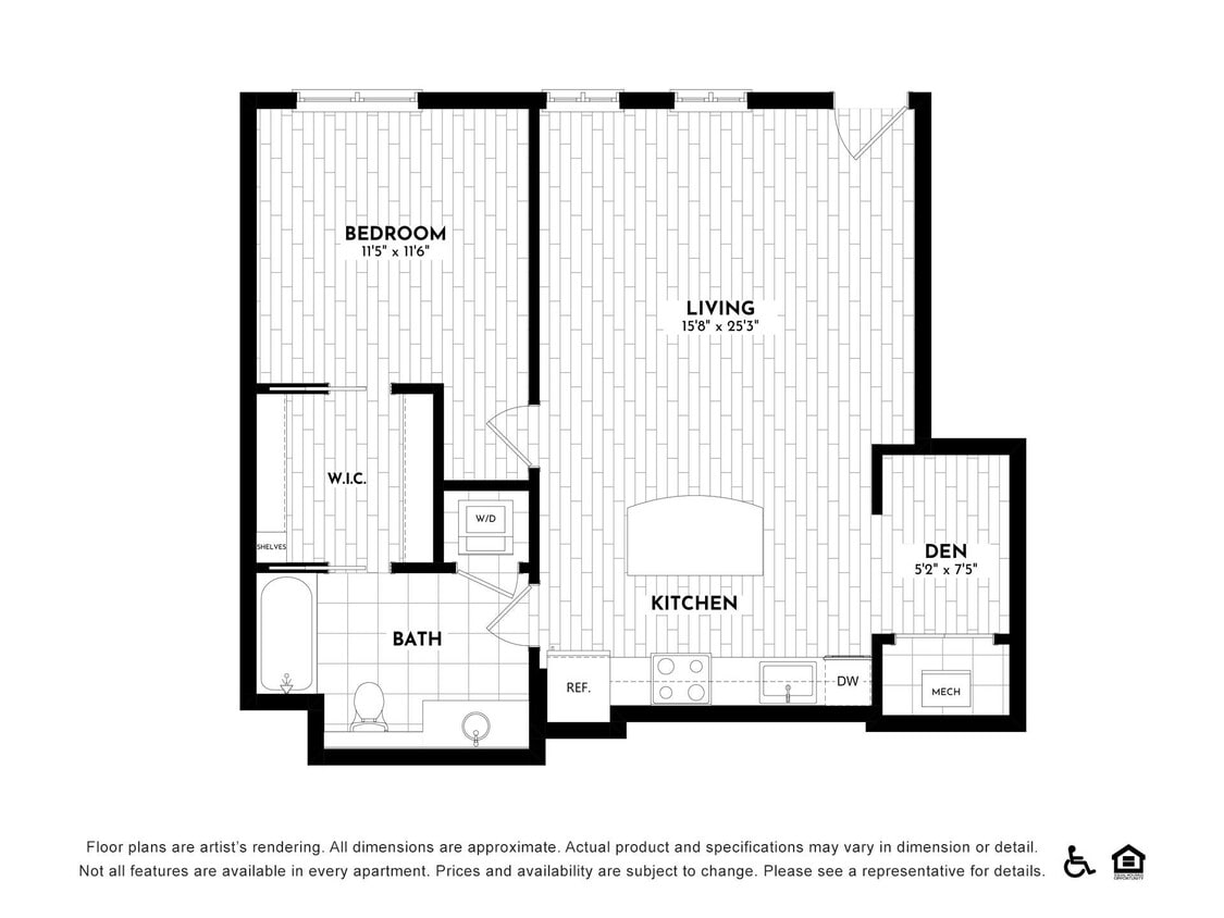 Floor Plan - Flat 109