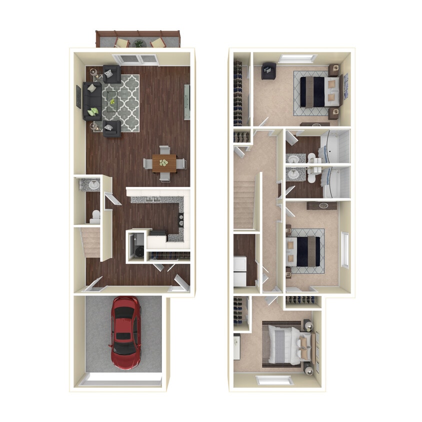 Floor Plan - Walnut